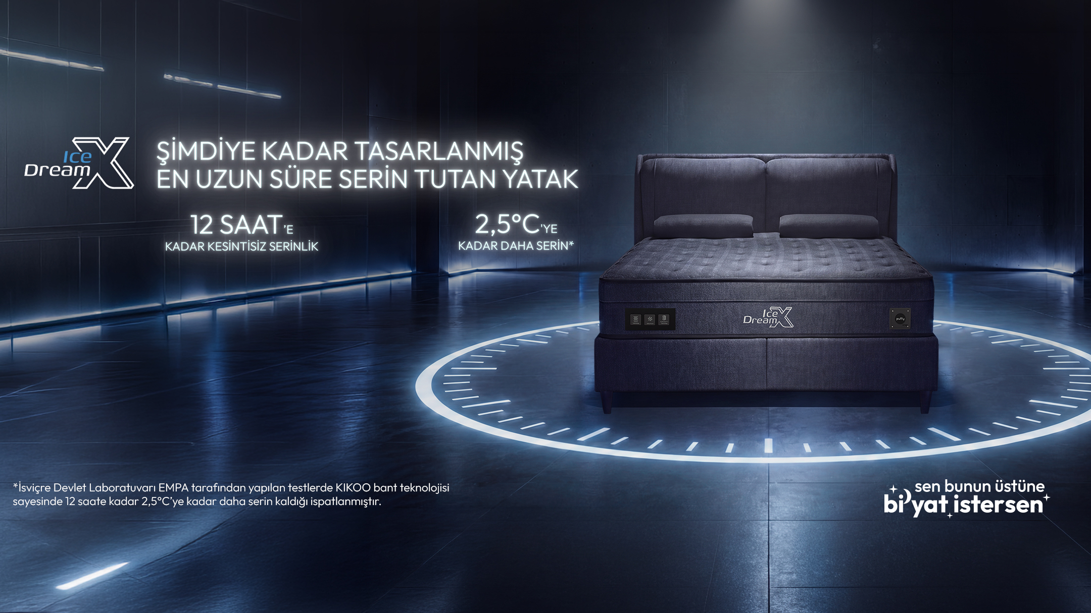 Ice Dream X serin uyku kampanyası